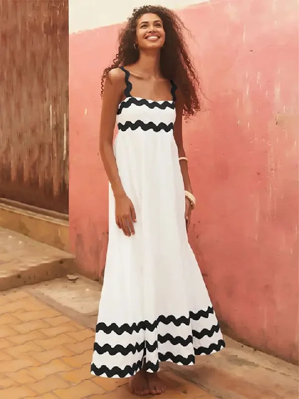 Finn Holiday Midi Dress Comfortable Knitwear Midi Dress