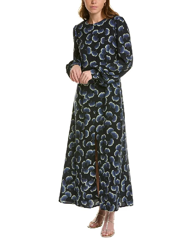 Traffic People Droll Midi Dress Stylish High-Waisted Midi Dress