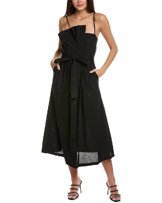 Alpha Studio Asymmetrical Maxi Dress Trendy Short Sleeve Maxi Dress