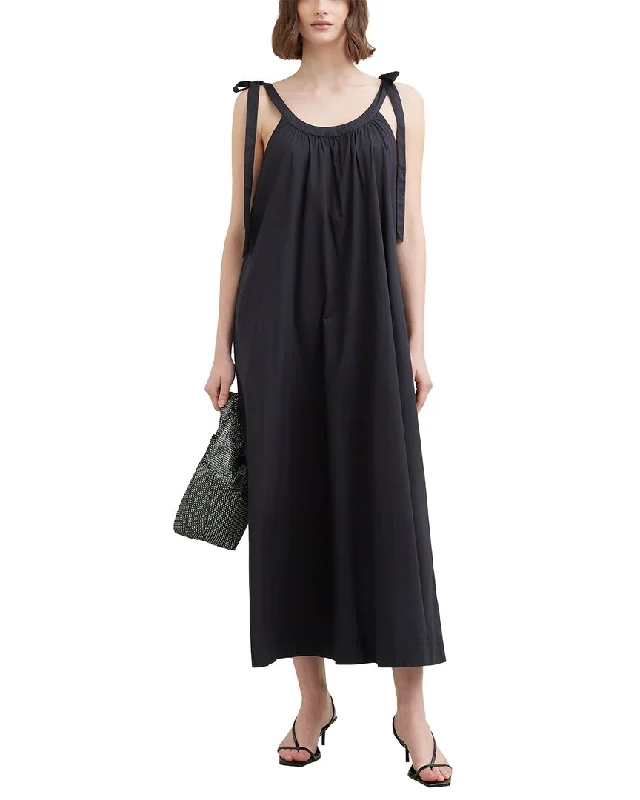 Modern Citizen Rey Tie-Shoulder Maxi Dress Trendy Ruffled Maxi Dress