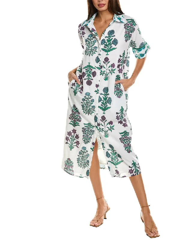 Ro's Garden Olympia Maxi Dress Trendy Maxi Dress with Belt