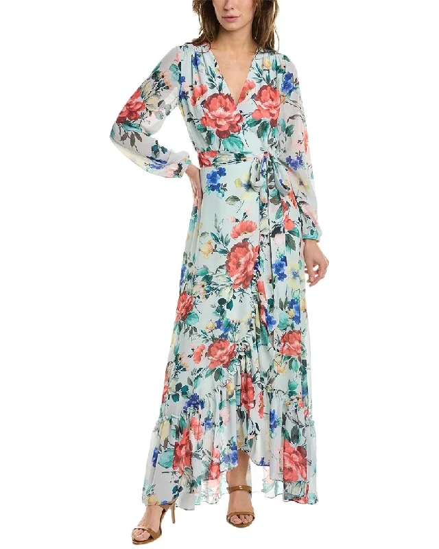 YUMI KIM Marie Maxi Dress Trendy Floral Print Maxi Dress