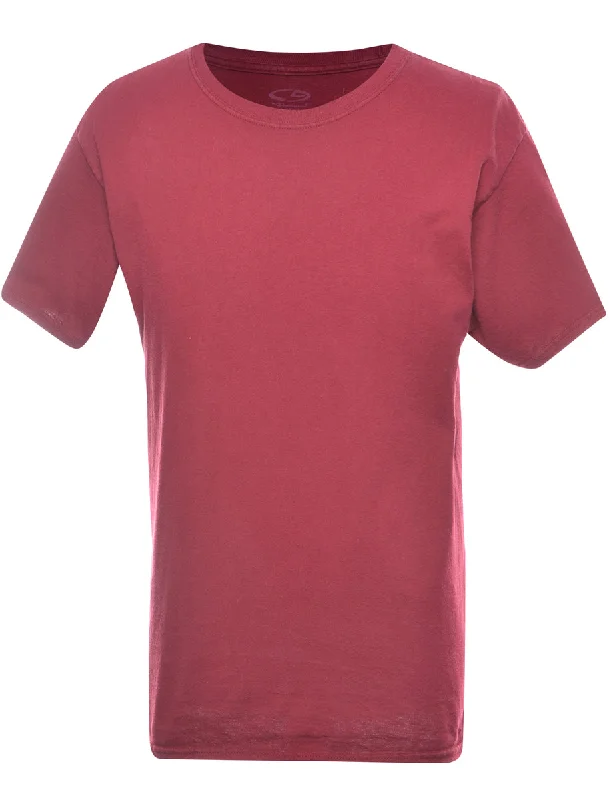 Champion Plain T-shirt - L Seamless Knitted Crochet