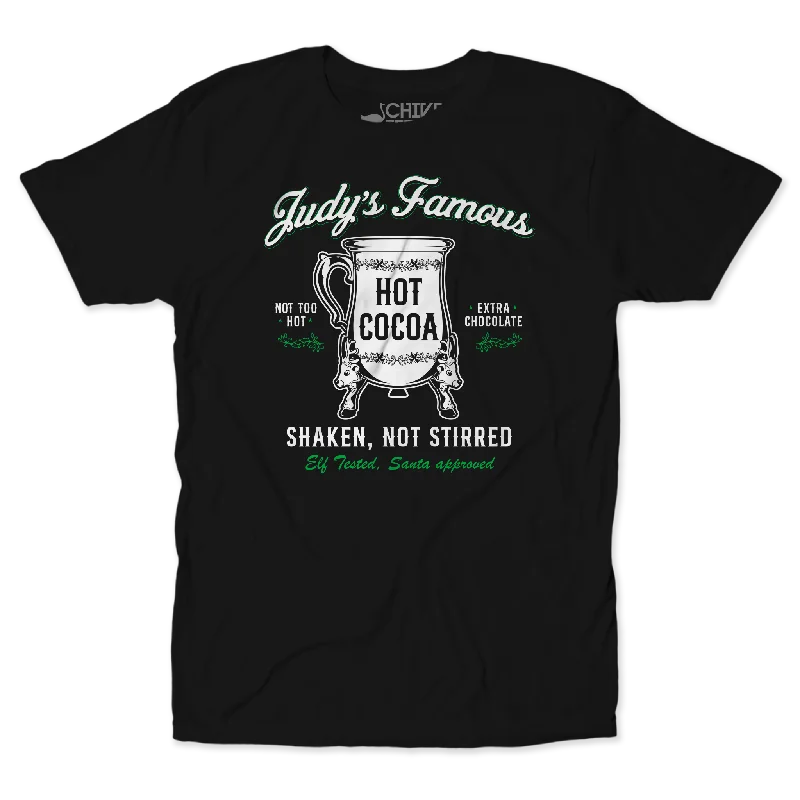 Famous Hot Cocoa Unisex Tee Spandex Blend Rayon Blend Denim Blend