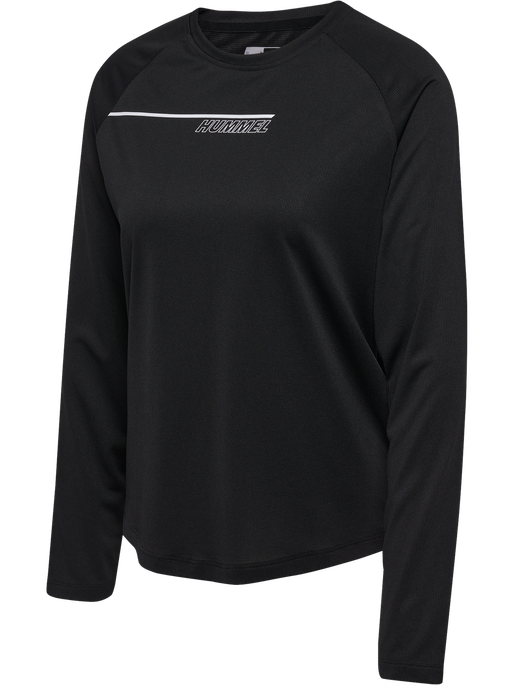 Hummel Women's Court Light Weight Long Sleeve T-Shirt Cotton Fabric Linen Fabric Terry Fabric Hummel Women's Court Light Weight Long Sleeve T-Shirt Cotton Fabric Linen Fabric Terry Fabric