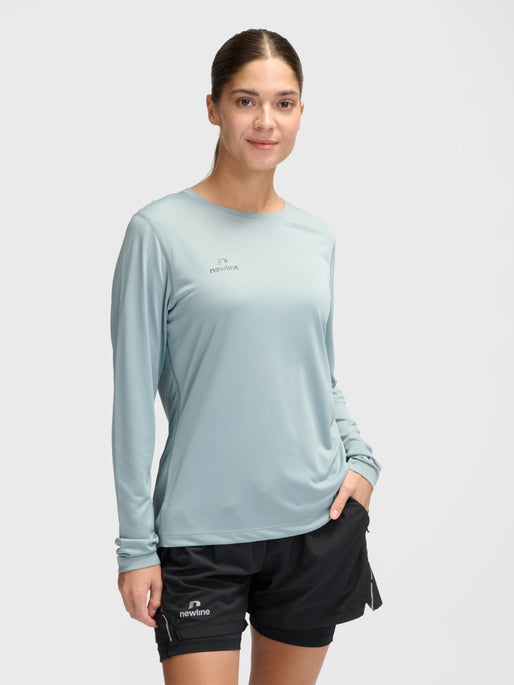 Newline Women's Beat Long Sleeve T-Shirt Hooded Caped Shawl Collar
