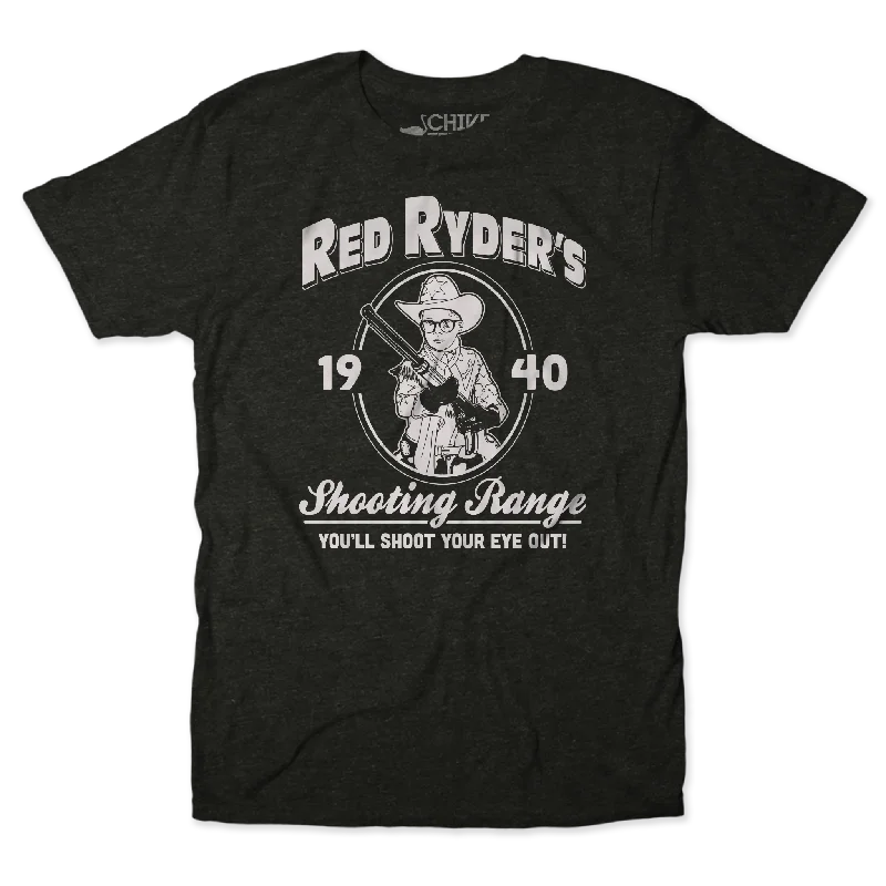 Red Ryder's Range Unisex Tee Machine Wash Dry Clean Hand Wash