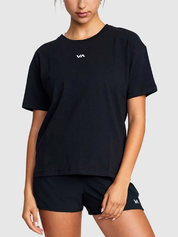 VA Essential T-Shirt Print Jacquard Patchwork