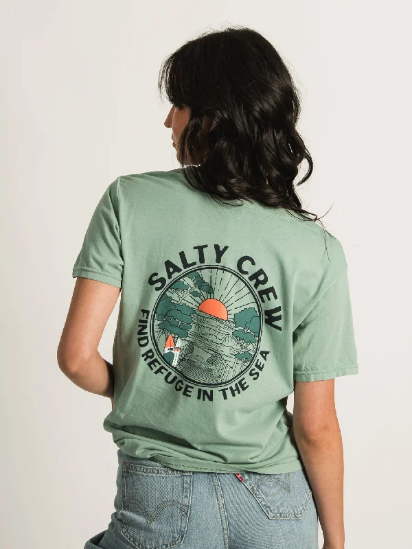 SALTY CREW BEACH BREAK T-SHIRT Jersey Fabric Tulle Fabric Batik Fabric