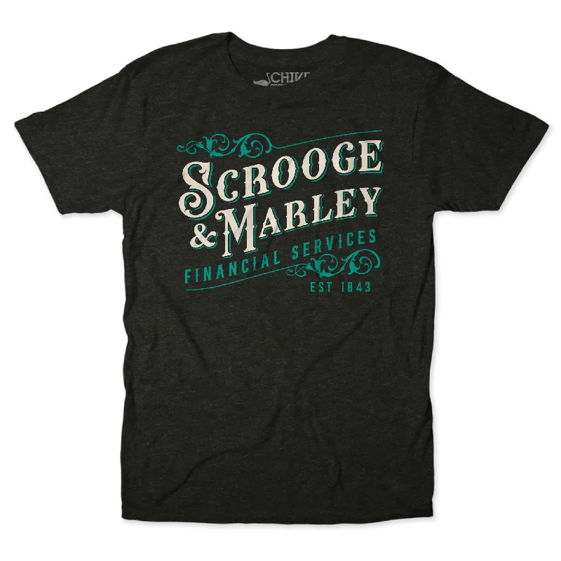 Scrooge and Marley Unisex Tee Anti-Shrink Durable Soft