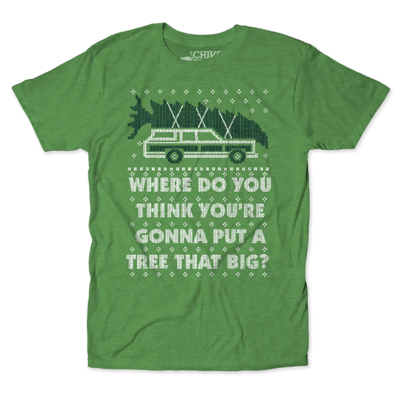 Where Do You Think Unisex Tee Wool Fabric Cashmere Fabric Tweed Fabric