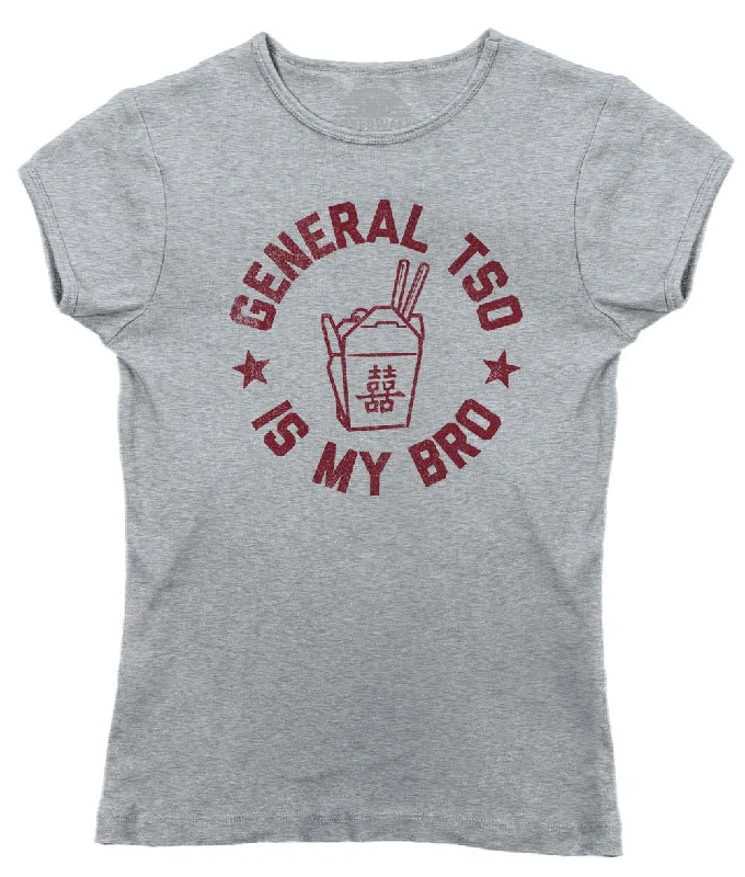 Women's General Tso Is My Bro T-Shirt Elasticated Padded Insulated