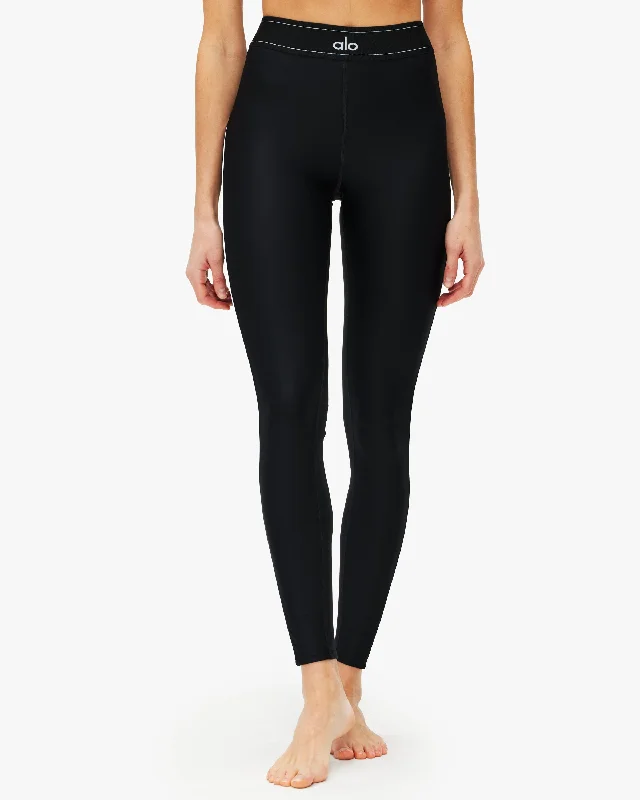 Alo Yoga High Waist Suit Up Legging Chic Smooth Fit Leggings