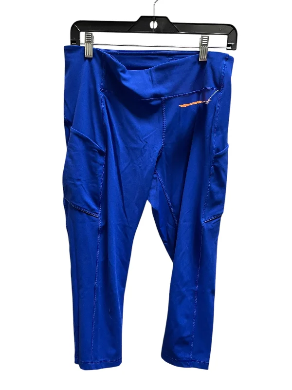 Athletic Leggings By Lululemon In Blue, Size: 10 Fashionable Smooth Fit Leggings