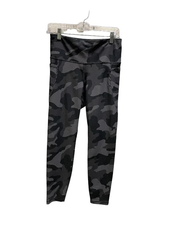 Athletic Leggings By Old Navy In Camouflage Print, Size: L Elegant Shiny Black Leggings Athletic Leggings By Old Navy In Camouflage Print, Size: L Elegant Shiny Black Leggings