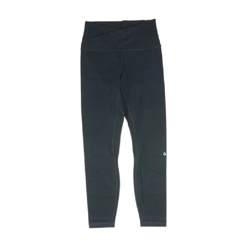 Black Solid Leggings Fashionable Stretchy Fit Leggings