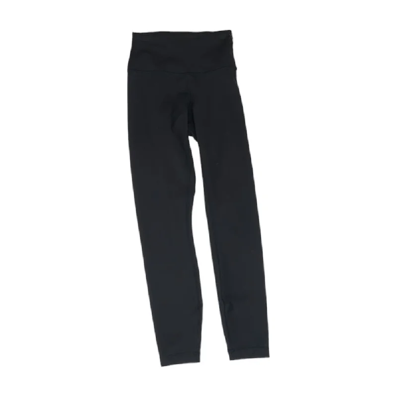 Black Solid Leggings Trendy Seamless Sports Leggings