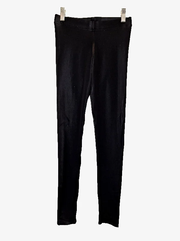Blackmilk Velvety Look Leggings Size M Casual Black Leggings