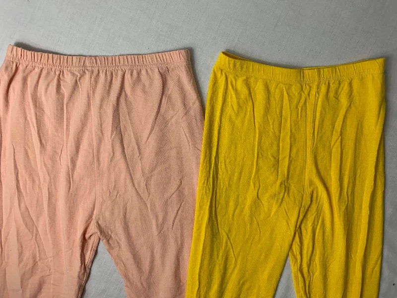 Bundle Soft Leggings Size Medium Comfortable Ribbed Waistband Leggings