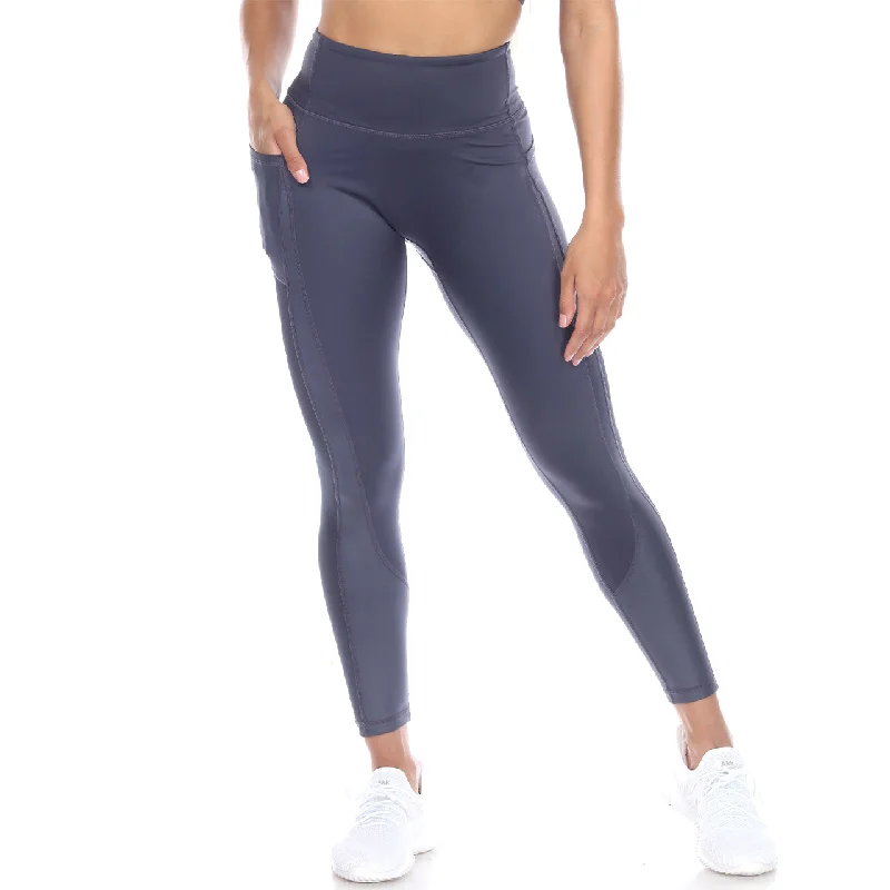 High-Waist Mesh Fitness Leggings Fashionable Printed Legging Pants