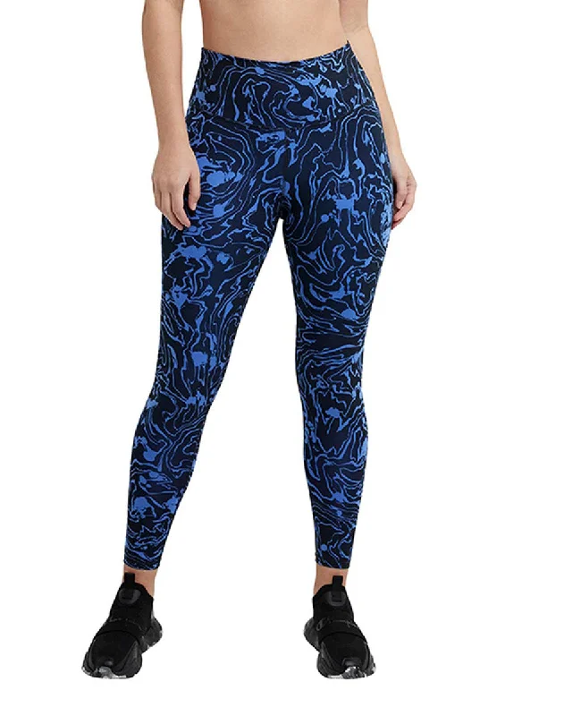 Leggings Para Mujer Soft Touch Eco 7/8 Tight - Print Champion Cozy Warmth Leggings