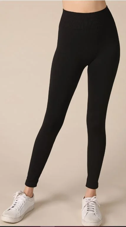 Nikibiki Signature Leggings Black Cozy Workout Performance Leggings