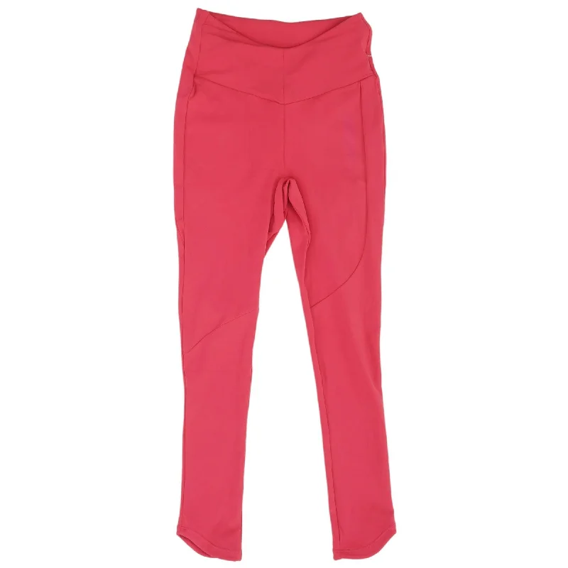 Pink Solid Leggings Stylish Lightweight Leggings