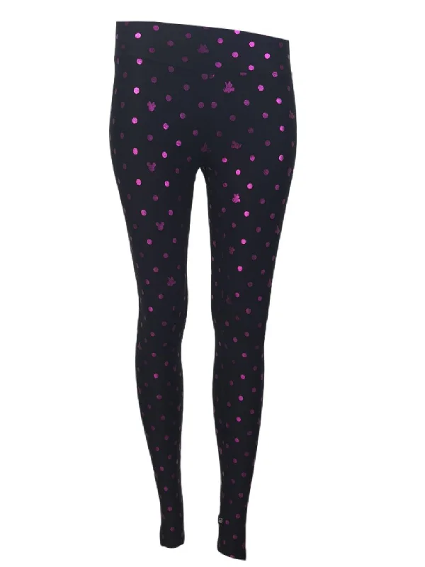 TEREZ Women's Black Mickey And Minnie Leggings #22258695 X-Small NWT Trendy Colorblock Print Leggings TEREZ Women's Black Mickey And Minnie Leggings #22258695 X-Small NWT Trendy Colorblock Print Leggings