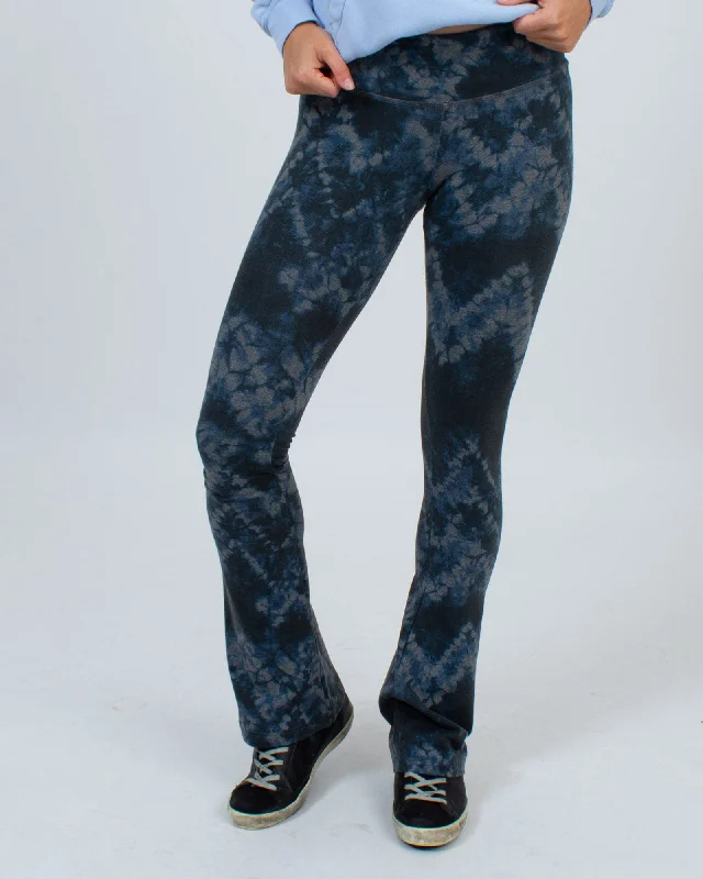 Tie Dye Flared Leggings Cozy Warmth Leggings