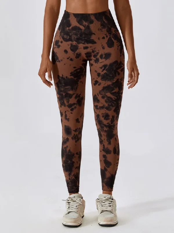 Vibrant Vinyasa Leggings Comfortable Slip-On Leggings