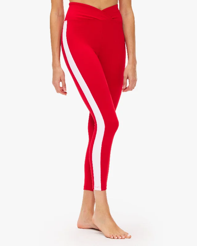 Year Of Ours Sport 7/8 Track Legging Elegant Printed Leggings with Pockets