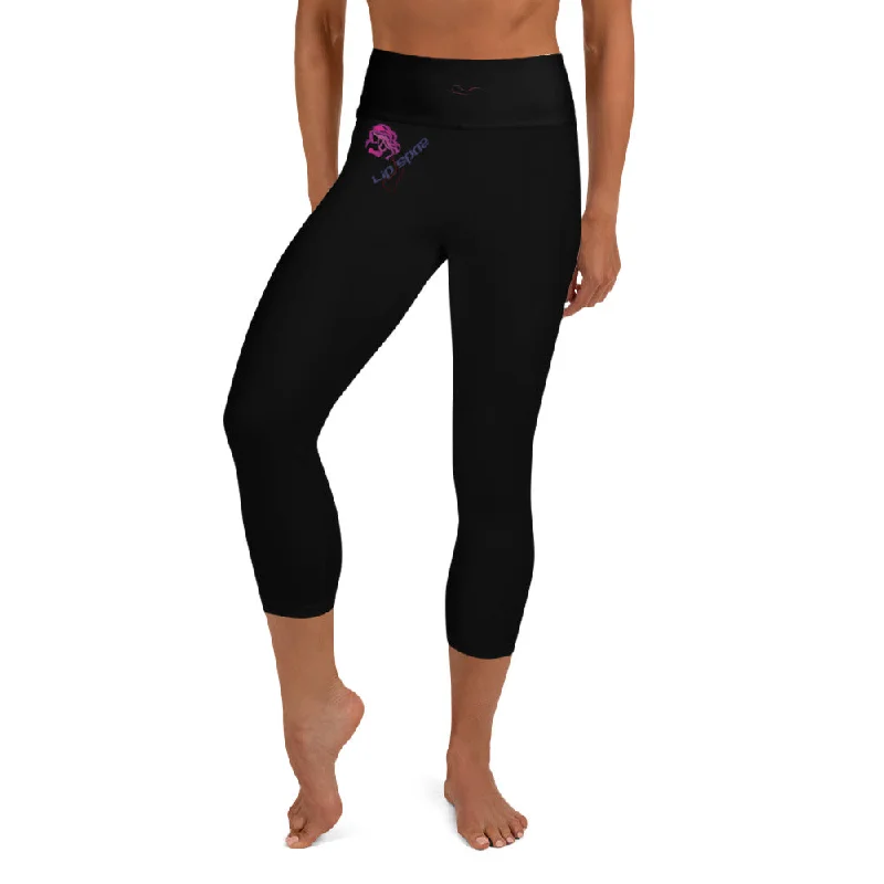 Ym - Yoga Capri Leggings Fashionable Printed Leggings