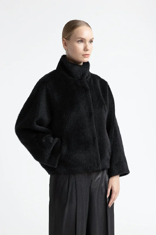 Alpaca and wool double-breasted jacket Collared Jacket Crew Neck Jacket Turtle Neck Jacket Alpaca and wool double-breasted jacket Collared Jacket Crew Neck Jacket Turtle Neck Jacket