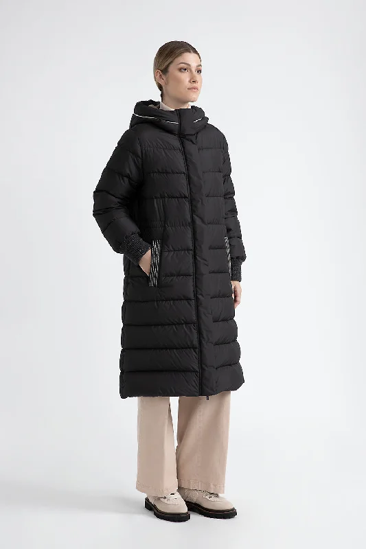 WR peachskin microfibre down jacket Appliqued Jacket Beaded Jacket Sequined Jacket