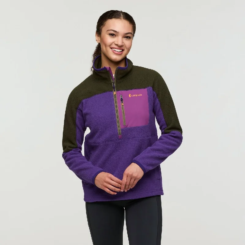 Abrazo Half-Zip Fleece Jacket - Womens Embroidered Jacket Appliqued Jacket Beaded Jacket Abrazo Half-Zip Fleece Jacket - Womens Embroidered Jacket Appliqued Jacket Beaded Jacket