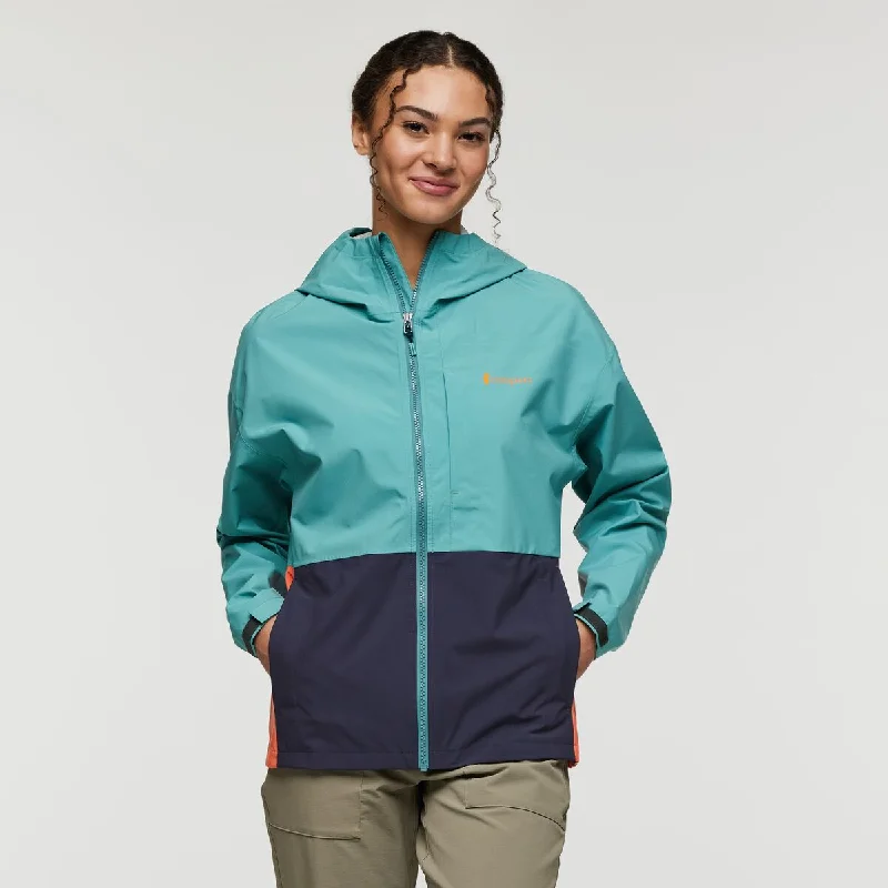 Cielo Rain Jacket - Womens Fleece Fabric Down Fabric Feather Fabric