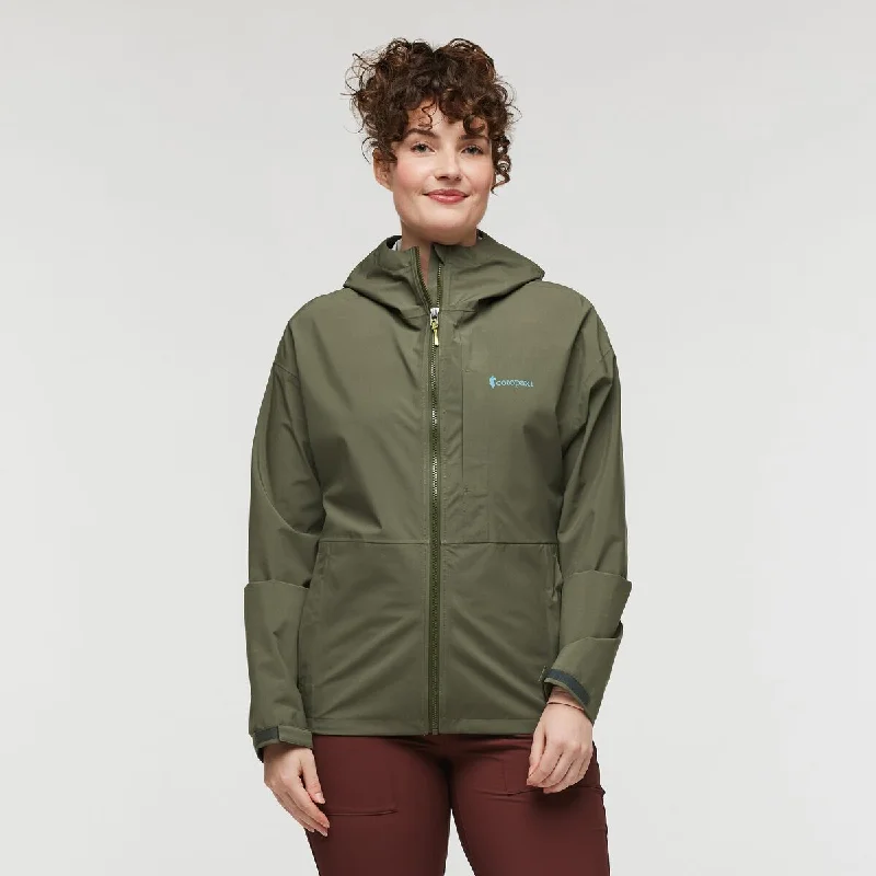 Cielo Rain Jacket - Womens Nylon Jacket Polyester Jacket Spandex Jacket