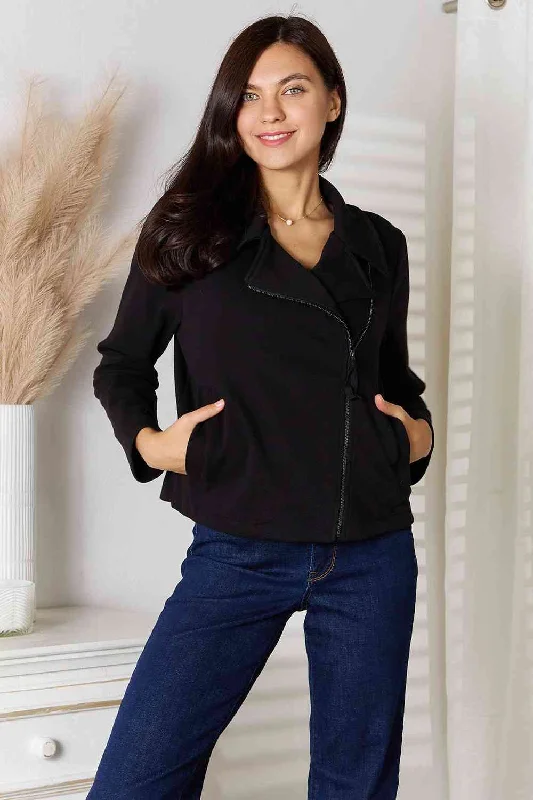 Culture Code Zip-Up Jacket with Pockets Fitted Jacket Loose Jacket Oversized Jacket Culture Code Zip-Up Jacket with Pockets Fitted Jacket Loose Jacket Oversized Jacket