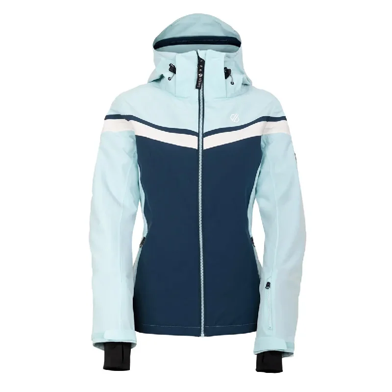 Flurry Ski Jacket - Water Ball Notch Collar Peter Pan Collar Cowl Neck