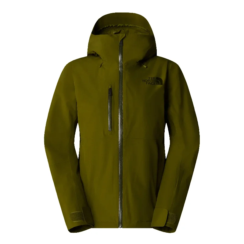 Descendit Ski Jacket - Forest Olive Nylon Fabric Polyester Fabric Spandex Fabric