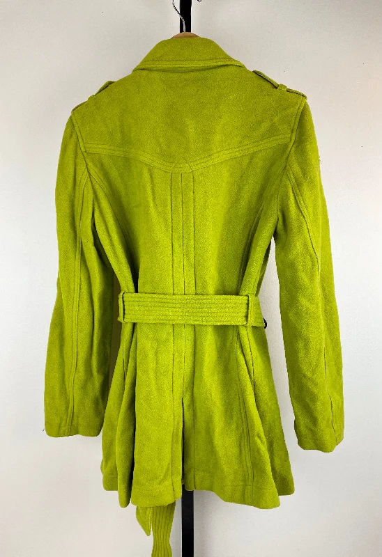 DKNY women’s winter jacket Denim Fabric Leather Fabric Suede Fabric