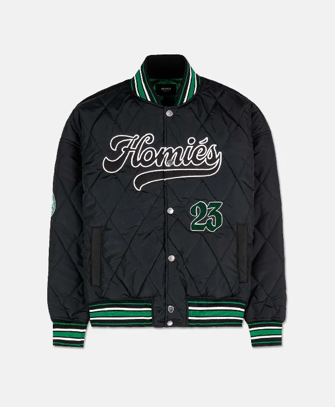 COLLEGE BOMBER JACKET Denim Jacket Leather Jacket Suede Jacket