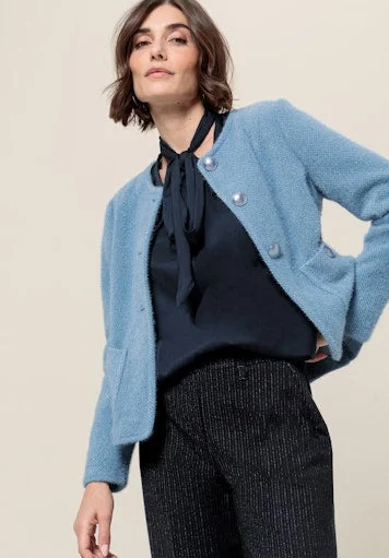 Kathi Jacket Hooded Jacket Caped Jacket Shawl Collar Jacket