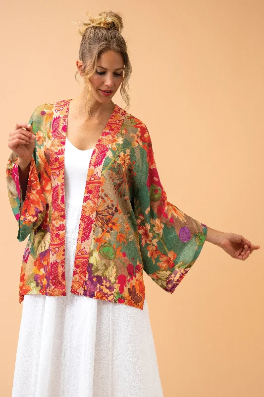 Kimono Jacket Herringbone Jacket Checkered Jacket Solid Jacket