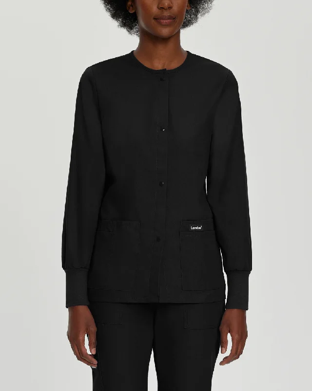 Landau Round Neck Warm-up Jacket - 7525 Elasticated Jacket Padded Jacket Insulated Jacket Landau Round Neck Warm-up Jacket - 7525 Elasticated Jacket Padded Jacket Insulated Jacket