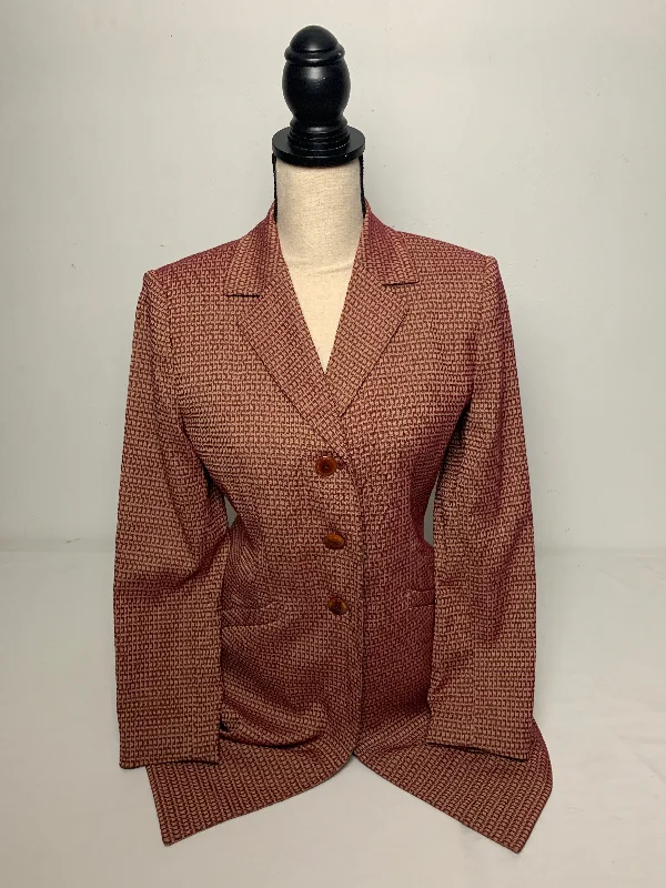 Le Suit Petite Womans Jacket size 6p A-Line Jacket Boat Neck Shawl Collar