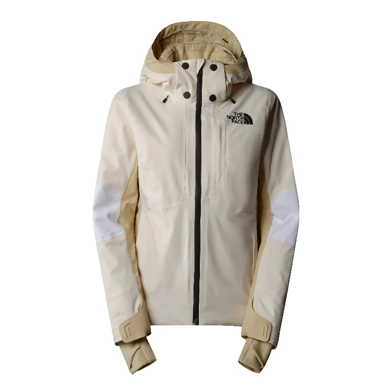 Lenado Ski Jacket - White Dune Plaid Jacket Tartan Jacket Houndstooth Jacket