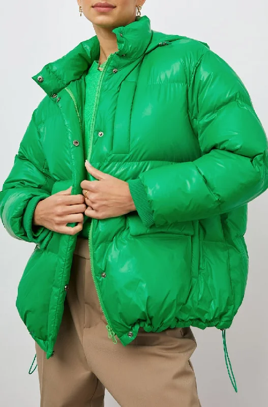 PACEY JACKET - SHAMROCK Fleece Jacket Down Jacket Parka