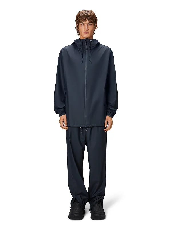 Storm Breaker Jacket - Navy Front Pockets Side Pockets Patch Pockets