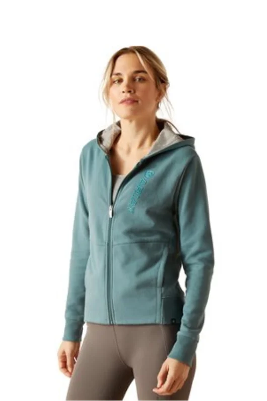 Team Logo Hood Jacket Welt Pockets Slit Pockets Flap Pockets